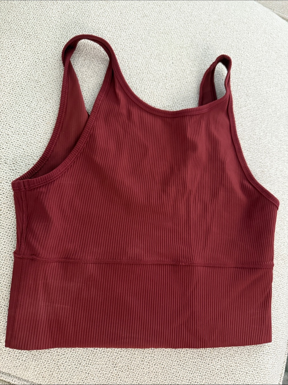 lululemon athletica Ribbed Cropped Tank